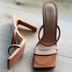 Brand new. PLT mule high heels. Size 8. Never worn.